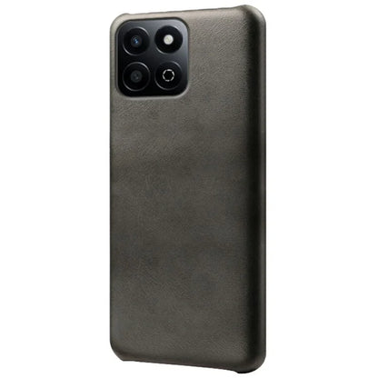 For Honor Play 60 Plus 5G Case Calf Texture PU Leather Hard PC Protective Phone Cover