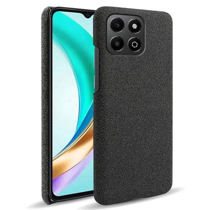 For Honor X6b 4G Case Cloth Texture Anti-Scratch Protective PC Phone Cover