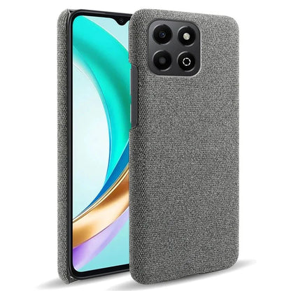 For Honor X6b 4G Case Cloth Texture Anti-Scratch Protective PC Phone Cover