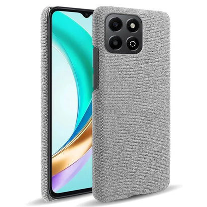 For Honor X6b 4G Case Cloth Texture Anti-Scratch Protective PC Phone Cover