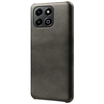For Honor X6b 4G Case Calf Texture PU Leather Hard PC Protective Phone Cover