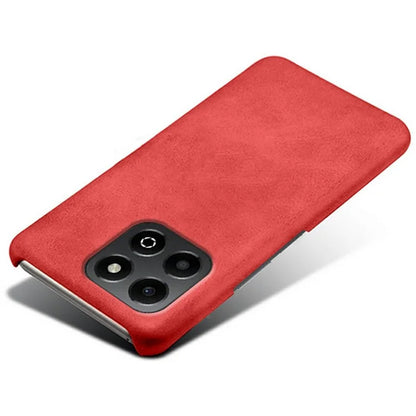 For Honor X6b 4G Case Calf Texture PU Leather Hard PC Protective Phone Cover