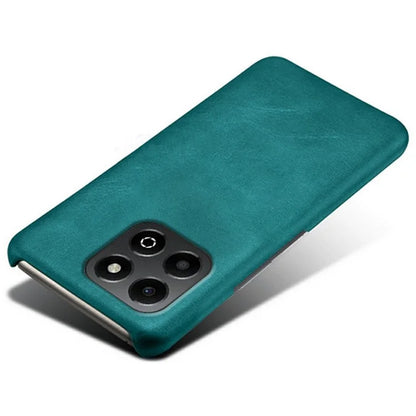 For Honor X6b 4G Case Calf Texture PU Leather Hard PC Protective Phone Cover