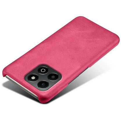 For Honor X6b 4G Case Calf Texture PU Leather Hard PC Protective Phone Cover