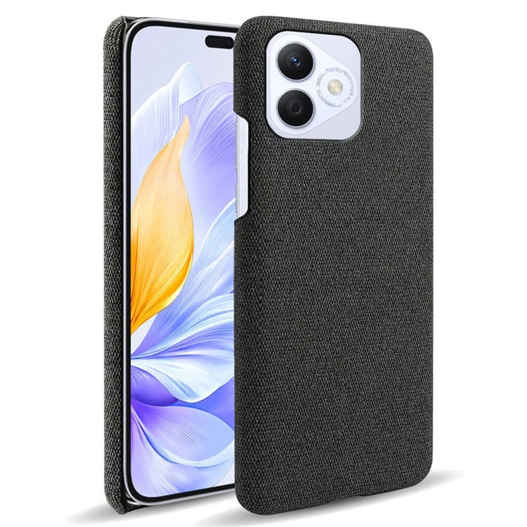 For Honor X60i 5G Case Cloth Texture Anti-Scratch Protective PC Phone Cover