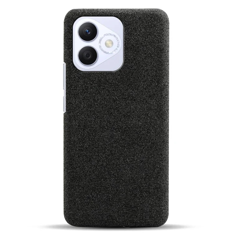For Honor X60i 5G Case Cloth Texture Anti-Scratch Protective PC Phone Cover
