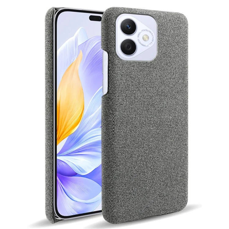 For Honor X60i 5G Case Cloth Texture Anti-Scratch Protective PC Phone Cover