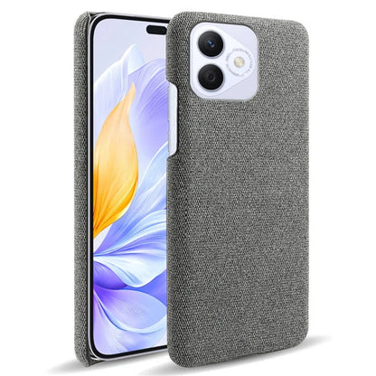 For Honor X60i 5G Case Cloth Texture Anti-Scratch Protective PC Phone Cover