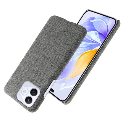 For Honor X60i 5G Case Cloth Texture Anti-Scratch Protective PC Phone Cover