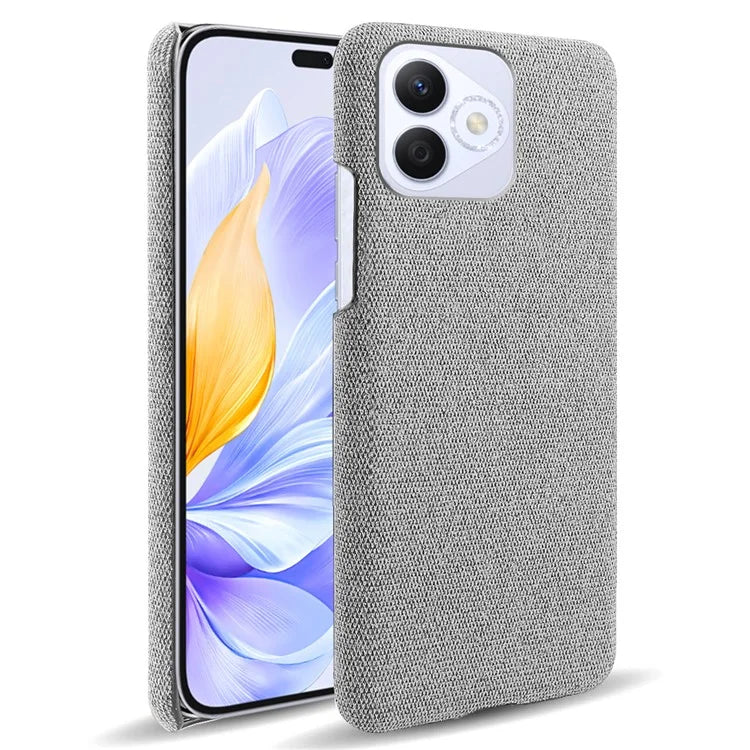 For Honor X60i 5G Case Cloth Texture Anti-Scratch Protective PC Phone Cover