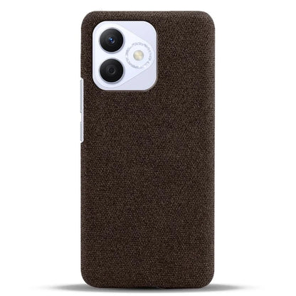 For Honor X60i 5G Case Cloth Texture Anti-Scratch Protective PC Phone Cover