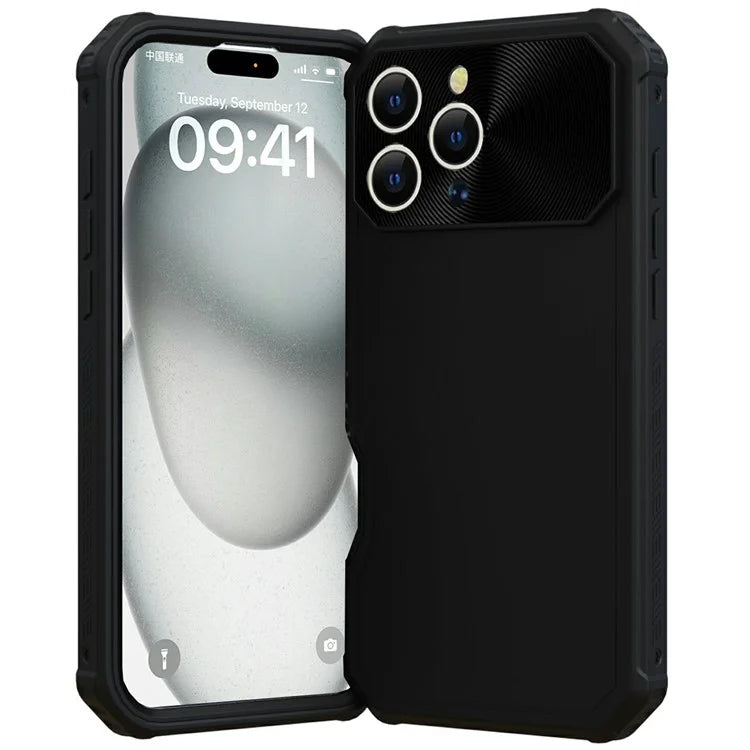 GW24 For iPhone 16 Pro Max Case Compatible with MagSafe Drop-Proof TPU+PC Phone Protector