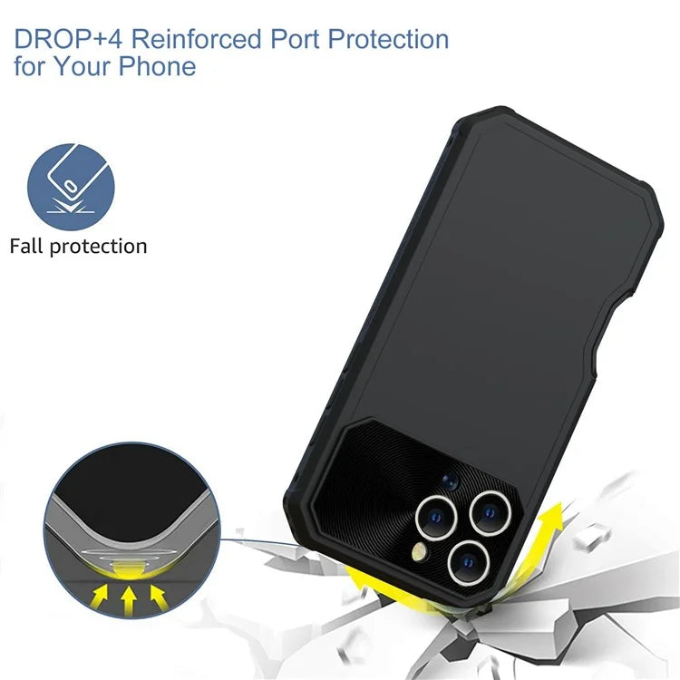 GW24 For iPhone 16 Pro Max Case Compatible with MagSafe Drop-Proof TPU+PC Phone Protector