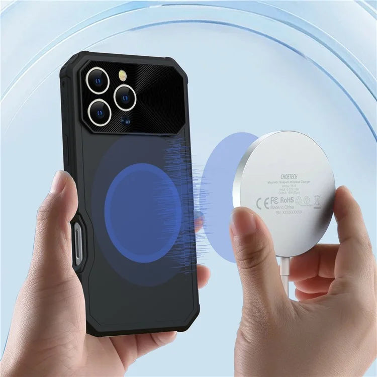 GW24 For iPhone 16 Pro Max Case Compatible with MagSafe Drop-Proof TPU+PC Phone Protector