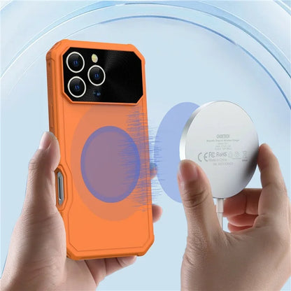 GW24 For iPhone 16 Pro Max Case Compatible with MagSafe Drop-Proof TPU+PC Phone Protector