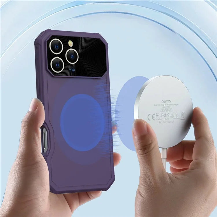GW24 For iPhone 16 Pro Max Case Compatible with MagSafe Drop-Proof TPU+PC Phone Protector