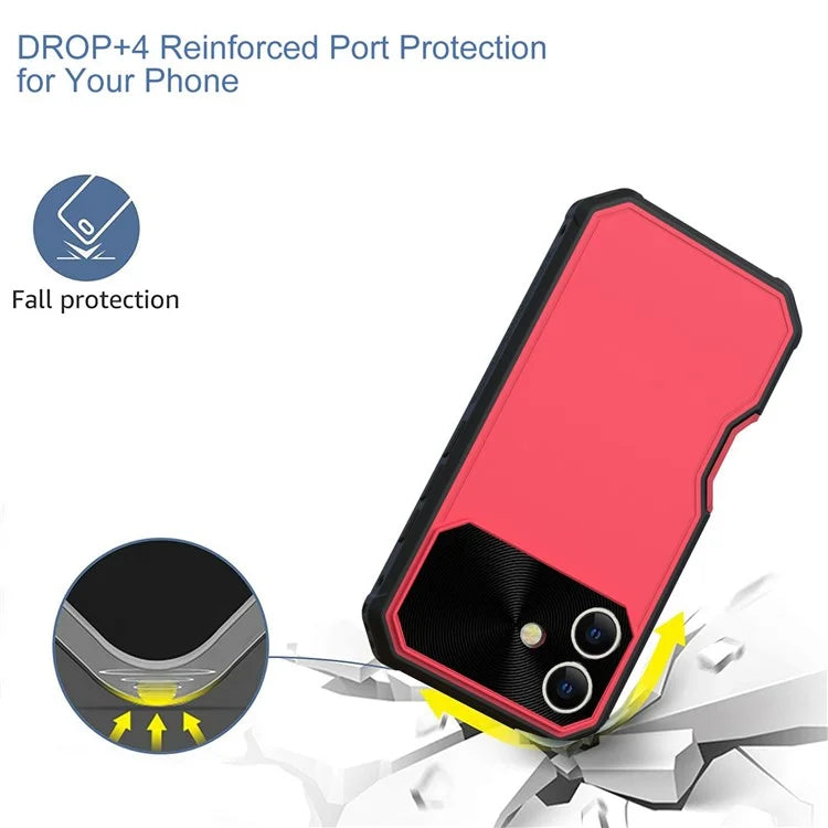 GW24 For iPhone 16 Case Compatible with MagSafe Drop-Proof TPU+PC Phone Protector