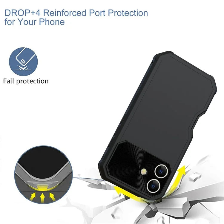 GW24 For iPhone 16 Case Compatible with MagSafe Drop-Proof TPU+PC Phone Protector