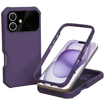 GW24 For iPhone 16 Case Compatible with MagSafe Drop-Proof TPU+PC Phone Protector