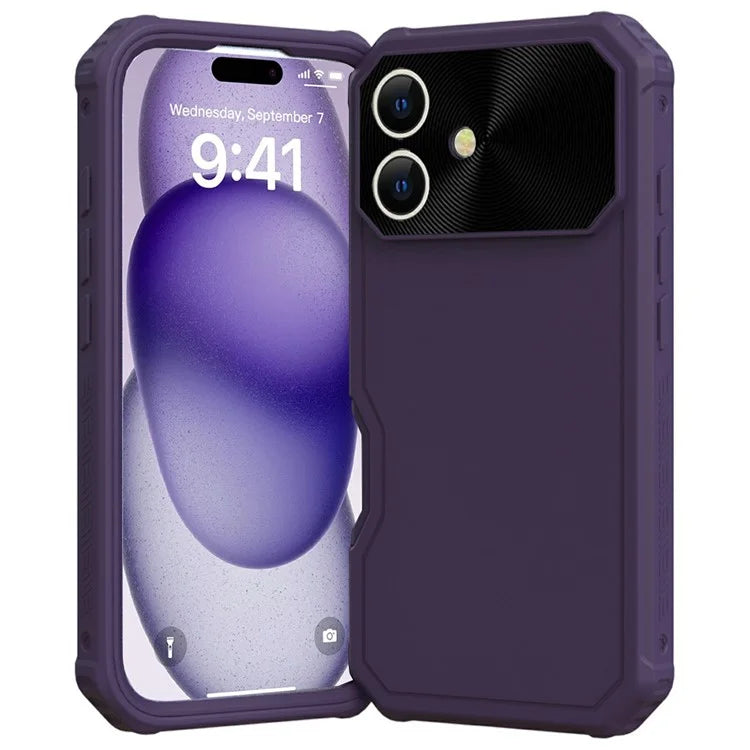 GW24 For iPhone 16 Case Compatible with MagSafe Drop-Proof TPU+PC Phone Protector