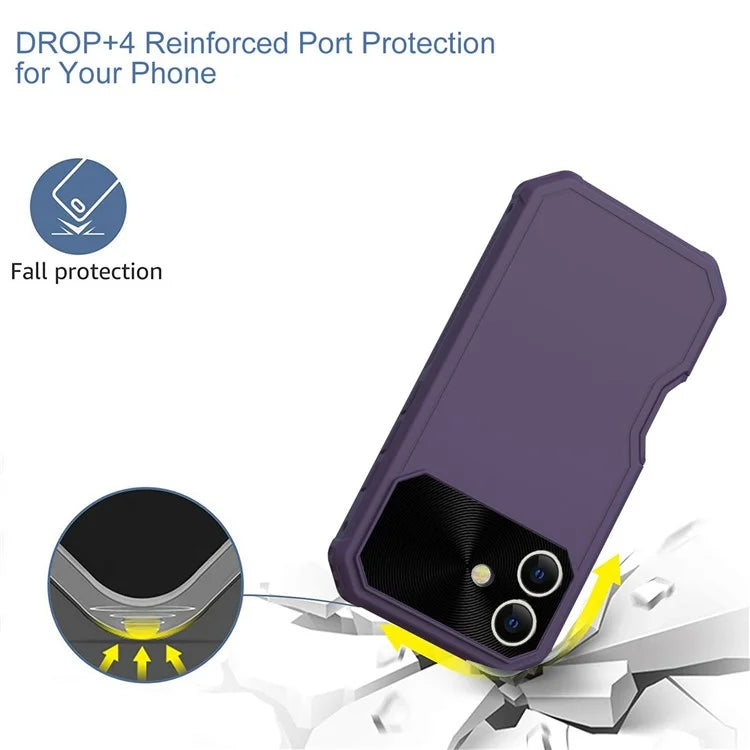 GW24 For iPhone 16 Case Compatible with MagSafe Drop-Proof TPU+PC Phone Protector
