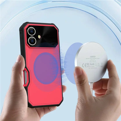 GW24 For iPhone 16 Plus Case Compatible with MagSafe Drop-Proof TPU+PC Phone Protector