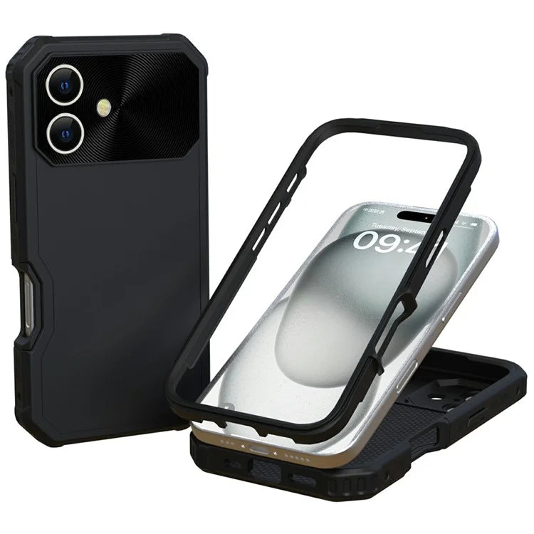 GW24 For iPhone 16 Plus Case Compatible with MagSafe Drop-Proof TPU+PC Phone Protector