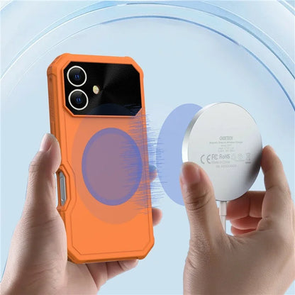 GW24 For iPhone 16 Plus Case Compatible with MagSafe Drop-Proof TPU+PC Phone Protector