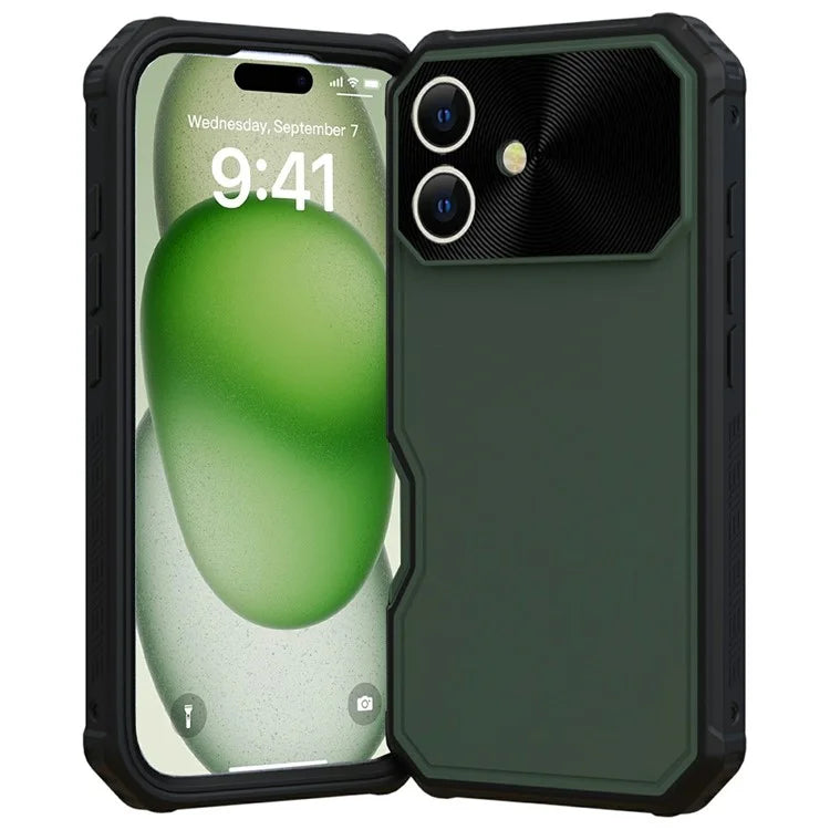 GW24 For iPhone 16 Plus Case Compatible with MagSafe Drop-Proof TPU+PC Phone Protector
