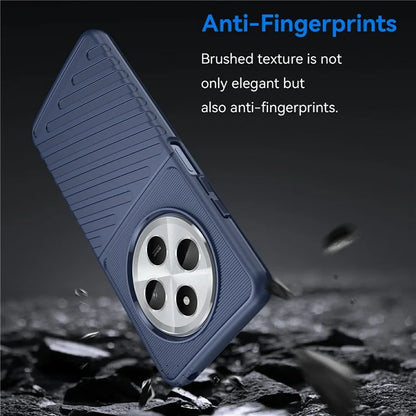 For Xiaomi Redmi 14C 4G Case Twill Texture TPU Shockproof Protective Phone Cover