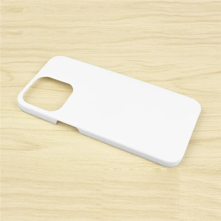 10Pcs / Pack For iPhone 16 Pro Case Matte Anti-Fingerprint Hard PC Phone Cover Support 3D Heat Transfer Printing