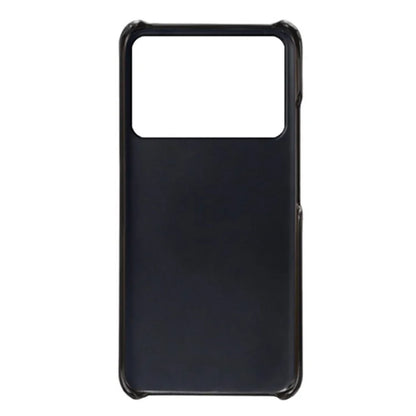 For Xiaomi Redmi K70 Ultra Case Dual Card Slots PU Leather + Hard PC Phone Cover