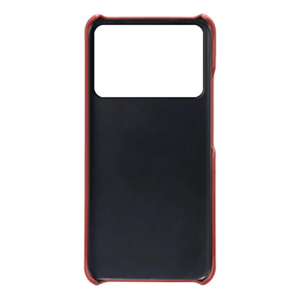 For Xiaomi Redmi K70 Ultra Case Dual Card Slots PU Leather + Hard PC Phone Cover