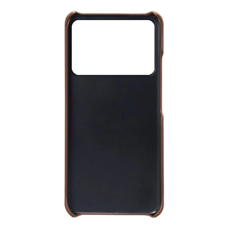 For Xiaomi Redmi K70 Ultra Case Dual Card Slots PU Leather + Hard PC Phone Cover