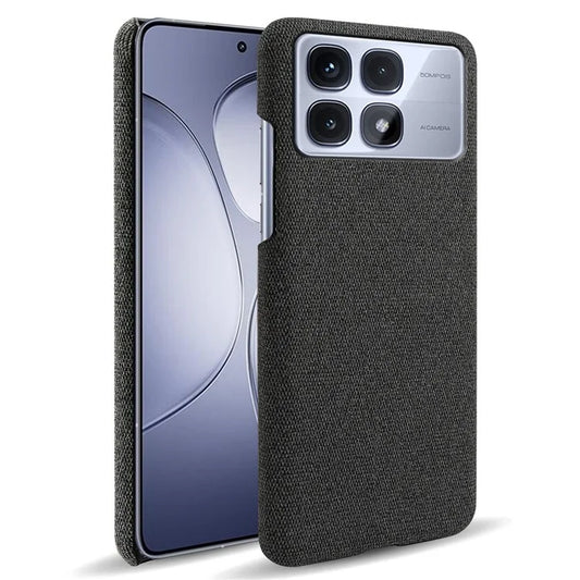 For Xiaomi Redmi K70 Ultra Case Cloth Texture Anti-Scratch Protective PC Phone Cover
