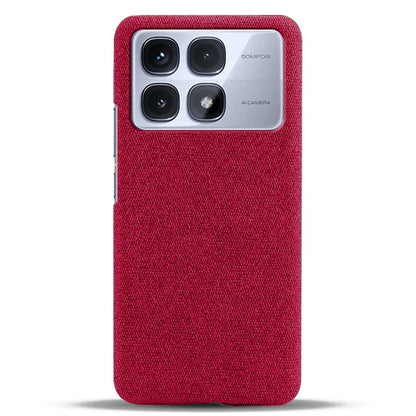 For Xiaomi Redmi K70 Ultra Case Cloth Texture Anti-Scratch Protective PC Phone Cover