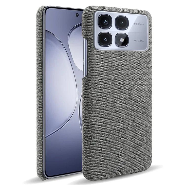 For Xiaomi Redmi K70 Ultra Case Cloth Texture Anti-Scratch Protective PC Phone Cover