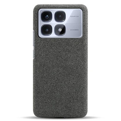 For Xiaomi Redmi K70 Ultra Case Cloth Texture Anti-Scratch Protective PC Phone Cover