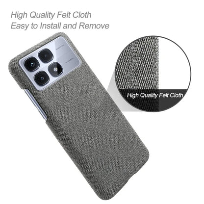 For Xiaomi Redmi K70 Ultra Case Cloth Texture Anti-Scratch Protective PC Phone Cover