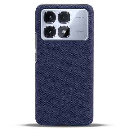 For Xiaomi Redmi K70 Ultra Case Cloth Texture Anti-Scratch Protective PC Phone Cover