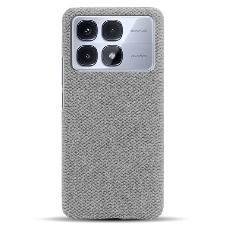 For Xiaomi Redmi K70 Ultra Case Cloth Texture Anti-Scratch Protective PC Phone Cover