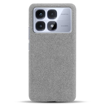 For Xiaomi Redmi K70 Ultra Case Cloth Texture Anti-Scratch Protective PC Phone Cover