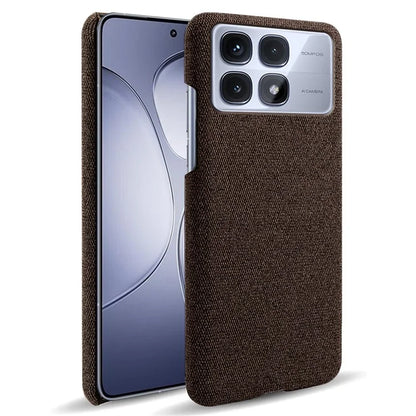 For Xiaomi Redmi K70 Ultra Case Cloth Texture Anti-Scratch Protective PC Phone Cover