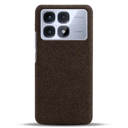 For Xiaomi Redmi K70 Ultra Case Cloth Texture Anti-Scratch Protective PC Phone Cover