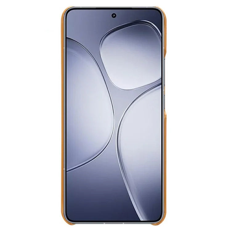 For Xiaomi Redmi K70 Ultra Case Calf Texture PU Leather Hard PC Protective Phone Cover