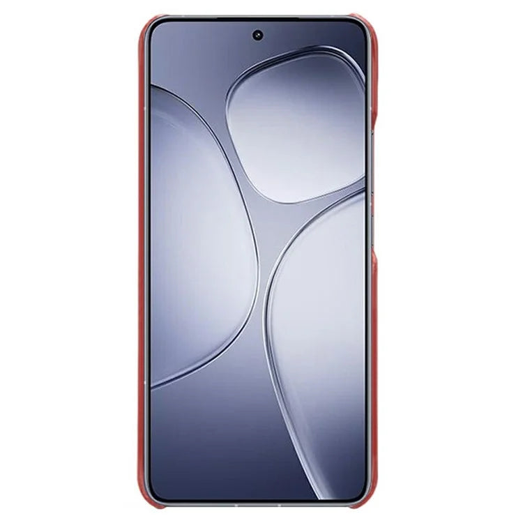 For Xiaomi Redmi K70 Ultra Case Calf Texture PU Leather Hard PC Protective Phone Cover