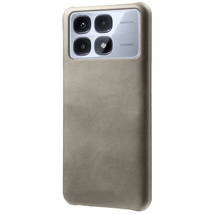 For Xiaomi Redmi K70 Ultra Case Calf Texture PU Leather Hard PC Protective Phone Cover