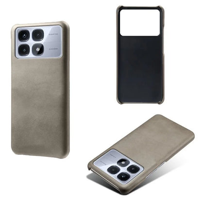 For Xiaomi Redmi K70 Ultra Case Calf Texture PU Leather Hard PC Protective Phone Cover