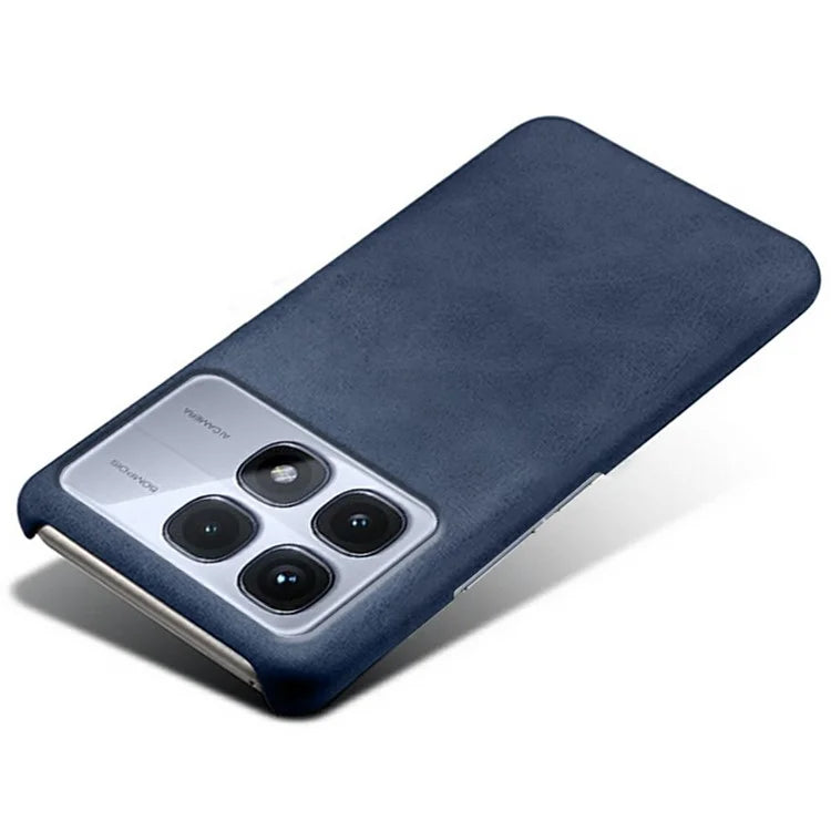 For Xiaomi Redmi K70 Ultra Case Calf Texture PU Leather Hard PC Protective Phone Cover