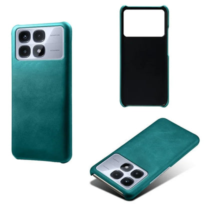 For Xiaomi Redmi K70 Ultra Case Calf Texture PU Leather Hard PC Protective Phone Cover